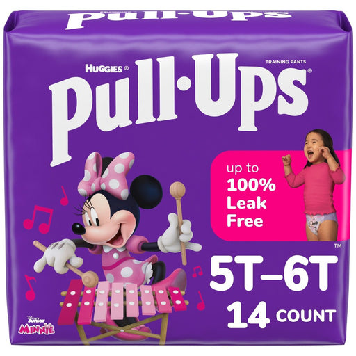 Pull-Ups Pull-Ups Training Pants  Girls' Size  5T-6T 14Ct Potty Training Dark Slate Blue