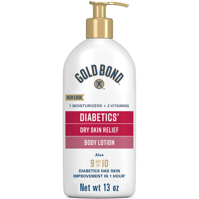 Gold Bond Gold Bond Diabetics Skin Relief Body Lotion Dry Skin Relief 13 oz Lotion & Moisturizer White Smoke