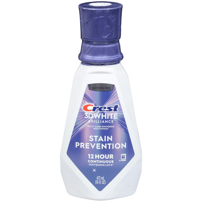 Crest Crest 3D White Deep Stain Prevention Whitening Mouthwash - 473ml Mouthwash White Smoke