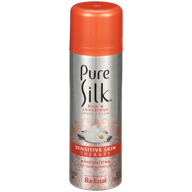 Pure Silk Pure Silk Spa Therapy Shaving Cream for Women, Sensitive Skin with Aloe, 7.25 oz Shaving Cream Tomato