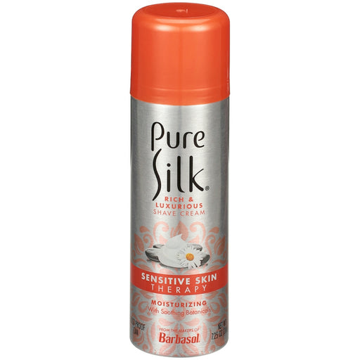 Pure Silk Pure Silk Spa Therapy Shaving Cream for Women, Sensitive Skin with Aloe, 7.25 oz Shaving Cream Tomato