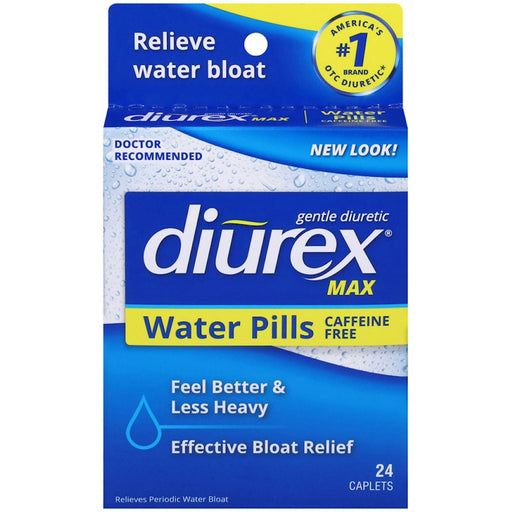 Diurex Diurex TB 50mg Diuretic - 24 Caplets Medicine & Drugs Dark Slate Blue