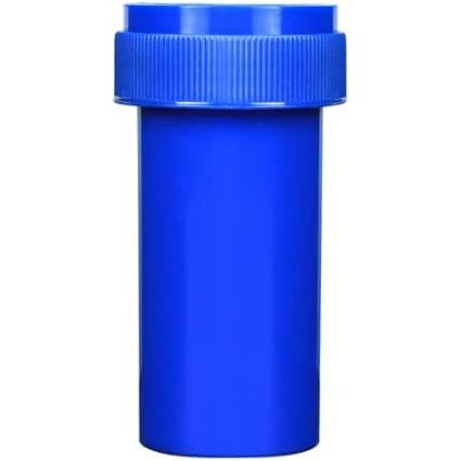 K -Luc Inc Vials Reversable Caps Blue 275 13Dram Laboratory Supplies Royal Blue