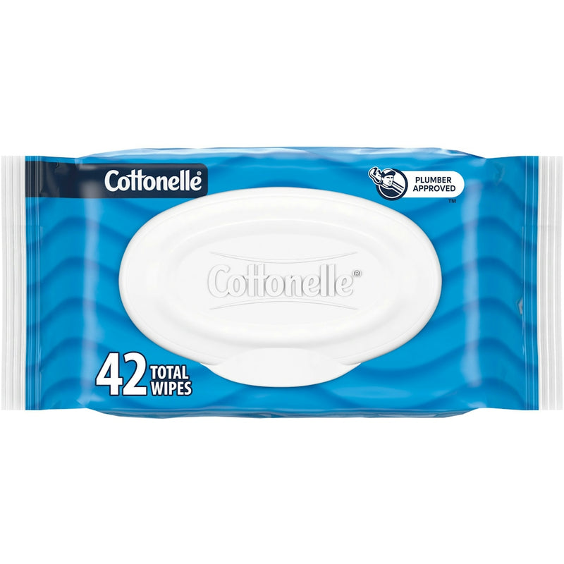 Cottonelle Cottonelle Fresh Care Flushable Wet Wipes Flip-Top Pack Hand Sanitizers & Wipes White Smoke