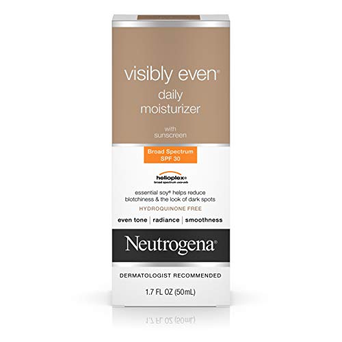 Neutrogena Neutrogena Visibly Even Daily Facial Moisturizer - SPF 30 - 1.7 Fl Oz Lotion & Moisturizer White Smoke