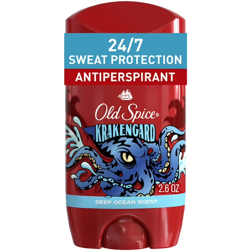 Old Spice Old Spice Wild Collection For Men Antiperspirant Deodorant Invisible Solid Krakengard Scent Deodorant Brown