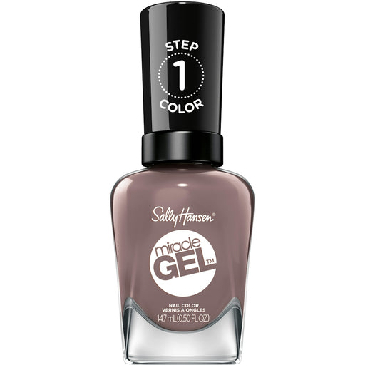 Sally Hansen Sally Hansen Miracle Gel 205 To The Taupe Nail Polish 0.5 Oz Nails White Smoke