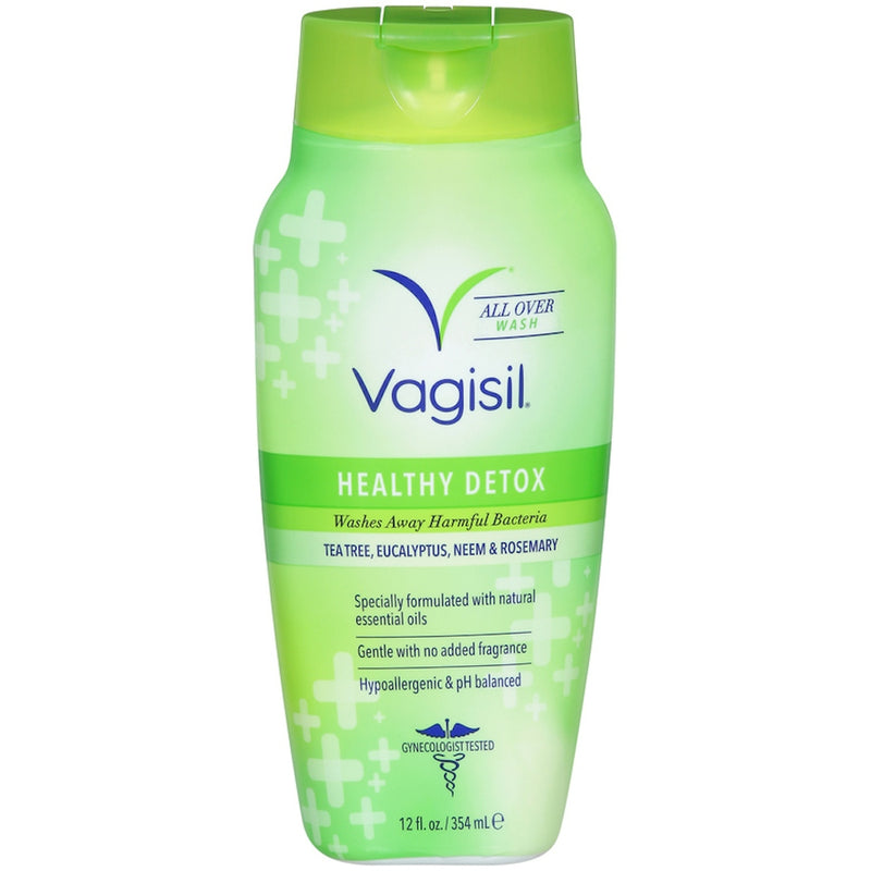 Vagisil Vagisil All Over Wash, Healthy Detox 12 Fl Oz Bath & Body White Smoke