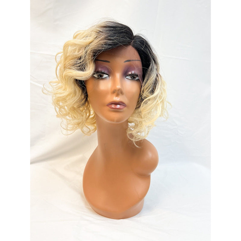 VIP Extensions Bene Wig Collection - Jetty Lace Front Wig Blend Hair Lace Front Wig Lavender T4/613
