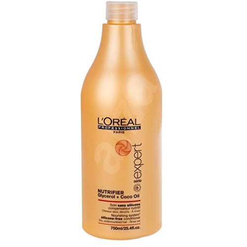 L'Oreal Professionnel L'Oreal Professionnel Serie Expert - Nutrifier Glycerol + Coco Oil Nourishing System Silicone-Free Conditioner 25.4fl. Oz. Conditioner White Smoke