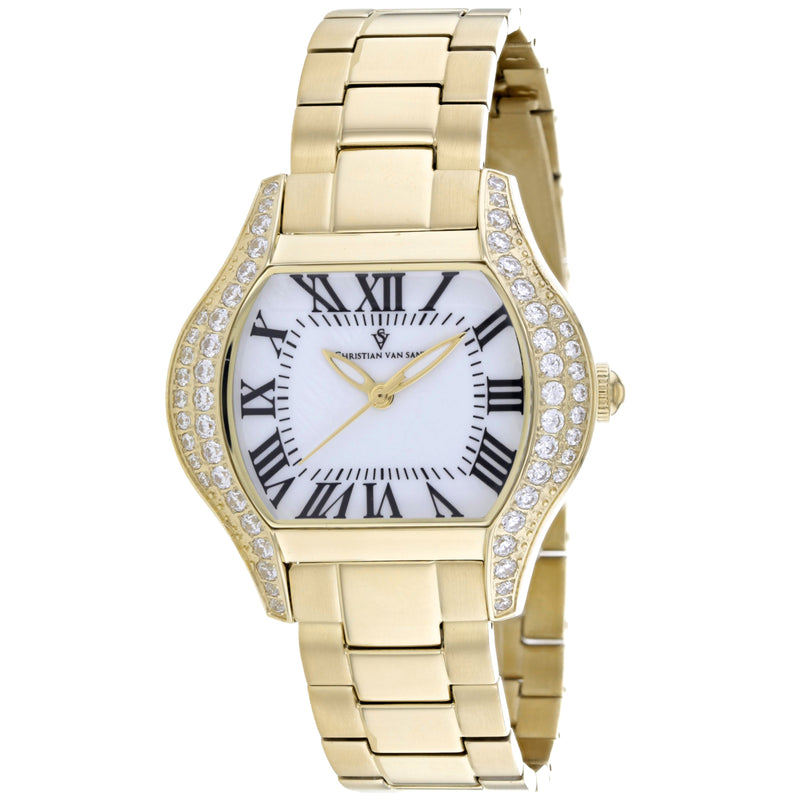 Bids.com Christian Van Sant Women's Bianca Watches White Smoke