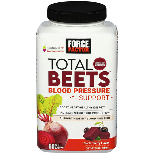 Force Factor Total Beets Cw 60 Acai Berry Vitamins & Supplements White Smoke