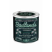 Good & Well Supply Co Badlands National Park Candle Candles White Smoke Half Pint / 8oz / Cotton Wick,Pint / 14oz / Cotton Wick