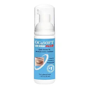 Ocusoft Ocusoft Lid Scrub Plus Foam Makeup Remover White Smoke