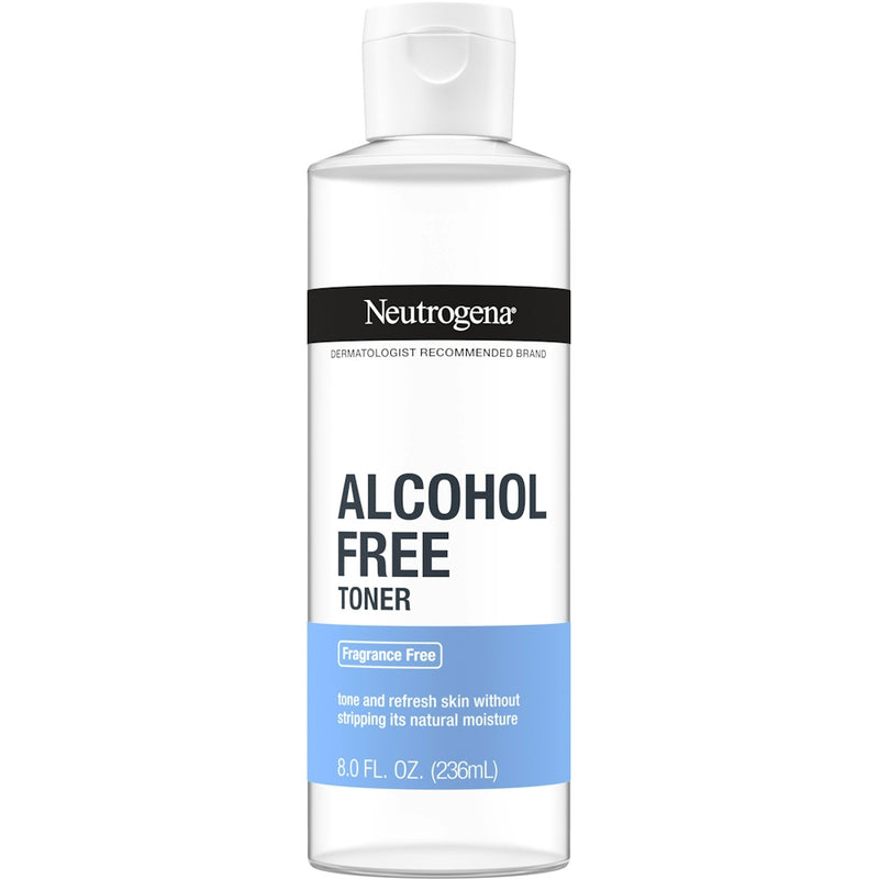 Neutrogena Neutrogena Alcohol Free Daily Facial Toner, 8 Oz Toners White Smoke