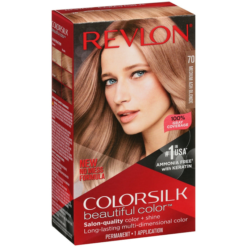 Revlon Revlon Colorsilk Beautiful Color Medium Ash Blonde 70 Permanent Hair Color 1 Ea Hair Color White Smoke