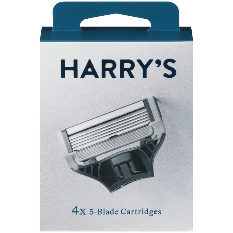 Harry's Harry's 5-Blade Cartridge Refill, 4-Pack Razors & Razor Blades Light Gray