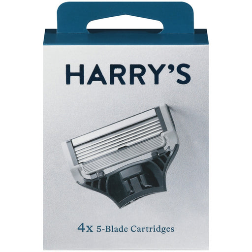 Harry's Harry's 5-Blade Cartridge Refill, 4-Pack Razors & Razor Blades Light Gray