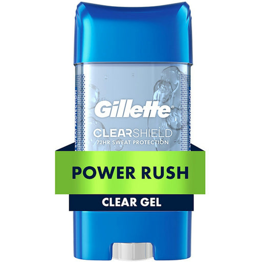 Gillette Gillette Antiperspirant & Deodorant Clear Gel Power Rush 3.8oz Deodorant White Smoke
