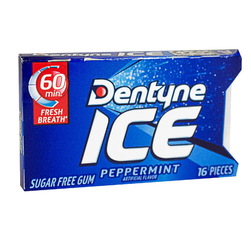 Dentyne Dentyne Ice Peppermint 16 pieces Candy White Smoke