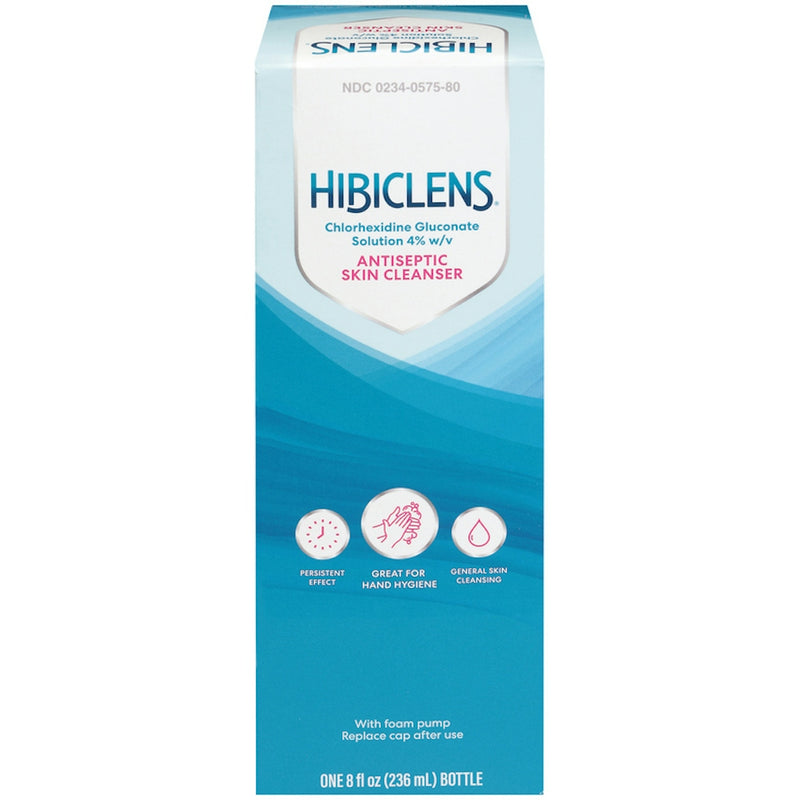 Hibiclens Hibiclens Antiseptic Skin Cleanse With Built-in Pump - 8 Fl Oz First Aid Light Sea Green