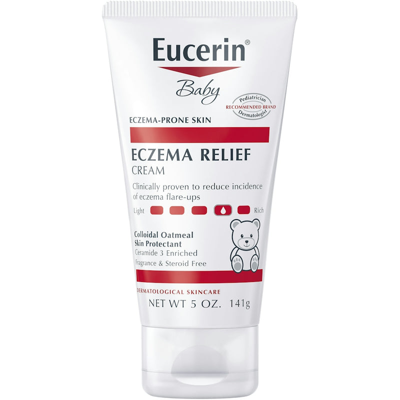 Eucerin Eucerin Baby Eczema Relief Body Cream 5.0 Oz. Tube Body Cream White Smoke