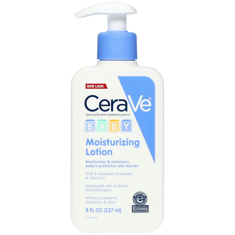 CeraVe CeraVe Moisturizing Lotion, Baby 8 Fl Oz Lotion & Moisturizer White Smoke