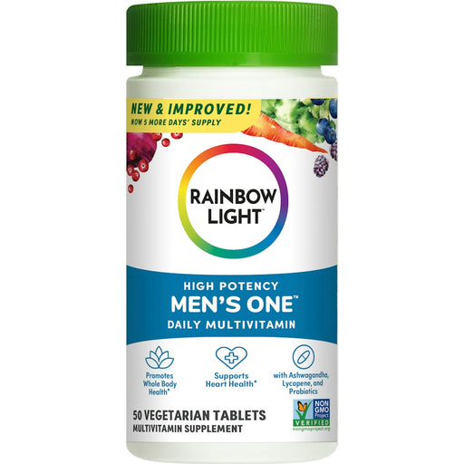 Rainbow Light Rainbow Light Men's One™ Multivitamin Tablets Vitamins & Supplements White Smoke