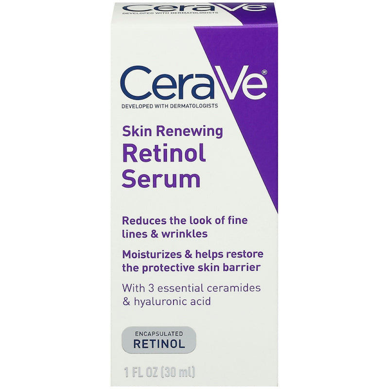 CeraVe CeraVe Skin Renewing Retinol Face Cream Serum 1 Oz Skin Care Lavender