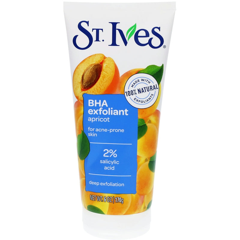 St. Ives St. Ives Acne Control With Salicylic Acid, Non Comedogenic, Paraben Free, And Oil Free Face Scrub 6 Oz Facial Cleansers White Smoke