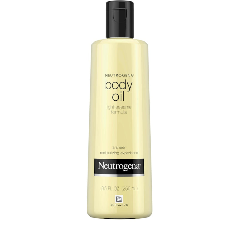 Neutrogena Neutrogena Body Oil For Dry Skin Light Sesame Formula 8.5 Fl. Oz Body Oil Lemon Chiffon