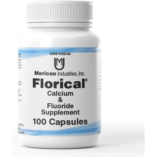 Florical Florical Calcium & Fluoride Supplement Capsules, 100 Capsules Vitamins & Supplements White Smoke