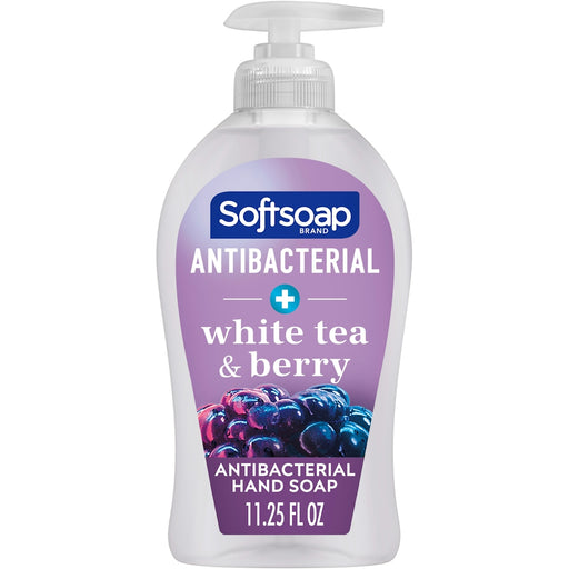 Softsoap Softsoap Antibacterial Liquid Hand Soap Pump - White Tea & Berry Fusion, 11.25 Fl Oz Dish Detergent & Soap White Smoke