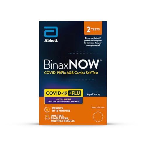 BinaxNOW BinaxNOW COVID-19/Flu A&B Combo Self Test White Smoke