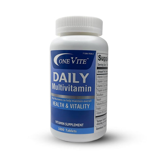 Akron Pharma Akron Pharma OneVITE Multivitamin Tablets 1 Vitamins & Supplements White Smoke