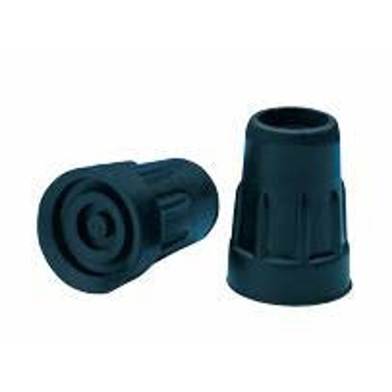 Carex Carex 5/8-Inch Rubber Cane Tips, Black, 1 Pair – Slip-Resistant Replacement Tips for Small Canes Canes & Walking Sticks White Smoke