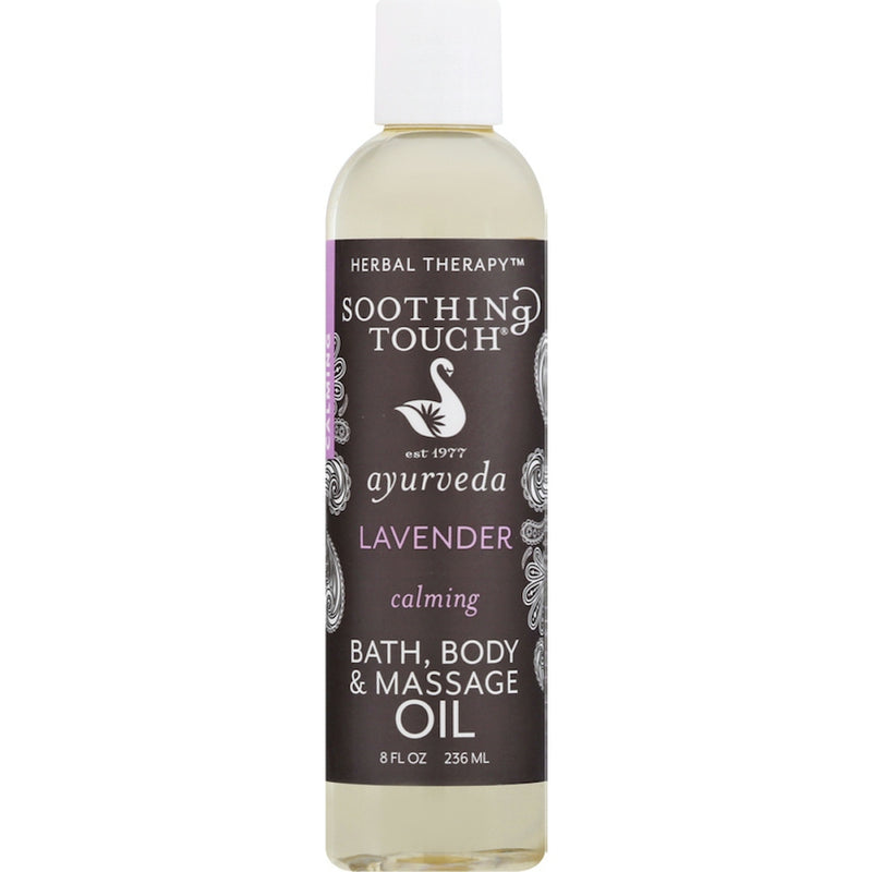 Soothing Touch Soothing Touch Bath Body And Massage Oil, Calming Lavender, 8 Oz Bath & Body Dark Slate Gray