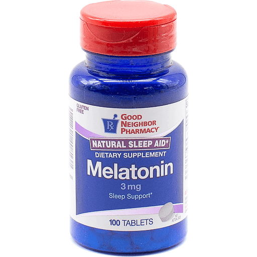 Undisclosed Undisclosed GNP Melatonin 3 Mg 100 Tabs Health & Beauty White Smoke
