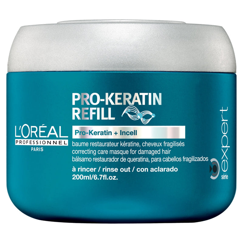 L'Oreal Professionnel L'Oreal Professionnel Pro Keratin Refill Masque 6 Oz Masks Dark Cyan