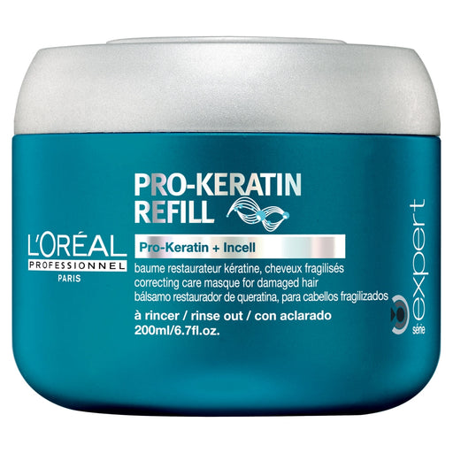 L'Oreal Professionnel L'Oreal Professionnel Pro Keratin Refill Masque 6 Oz Masks Dark Cyan