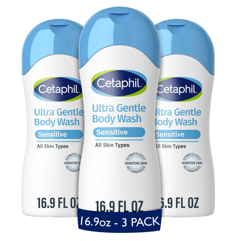 Cetaphil Cetaphil Ultra Gentle Body Wash - Fragrance Free - 16.9 Fl Oz Body Wash White Smoke