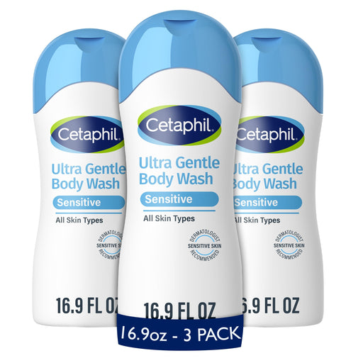 Cetaphil Cetaphil Ultra Gentle Body Wash - Fragrance Free - 16.9 Fl Oz Body Wash White Smoke