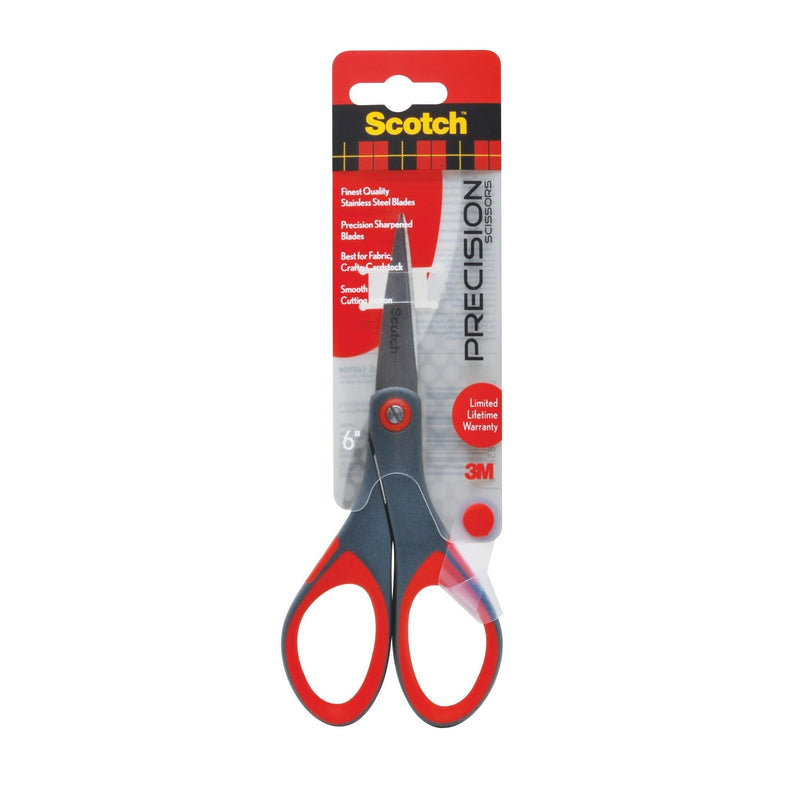 Scotch Scotch Precision Scissors Craft & Office Scissors White Smoke
