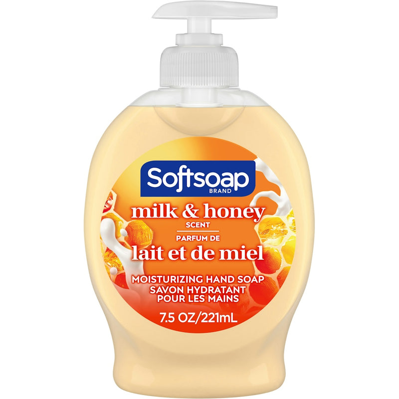 Softsoap Softsoap Moisturizing Liquid Hand Soap Pump - Milk & Honey - 7.5 Fl Oz Liquid Hand Soap White Smoke