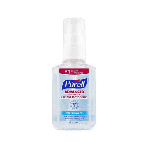 Purell Purell Hand Sanitizer, Advanced, Ocean Kiss 2 Oz Hand Sanitizers & Wipes Light Gray