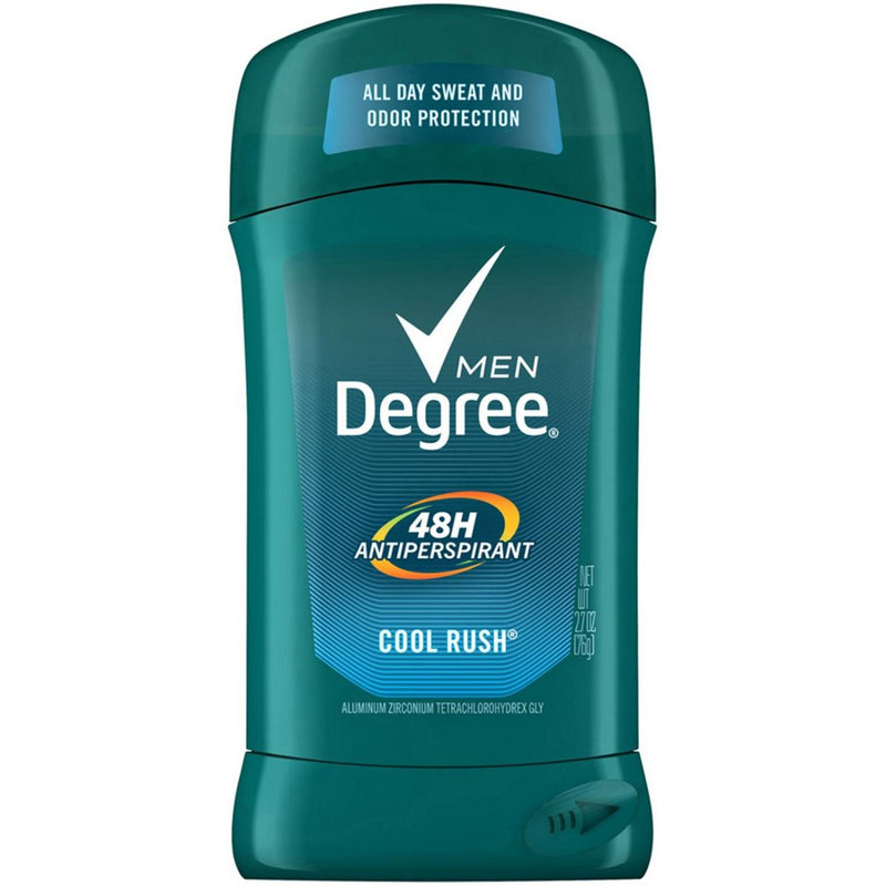 Degree Degree Men Original Protection Antiperspirant Deodorant, Cool Rush, 2.7 oz Invisible Solid Deodorant & Anti-Perspirant Dark Slate Gray