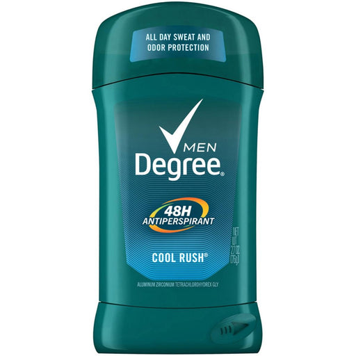 Degree Degree Men Original Protection Antiperspirant Deodorant, Cool Rush, 2.7 oz Invisible Solid Deodorant & Anti-Perspirant Dark Slate Gray