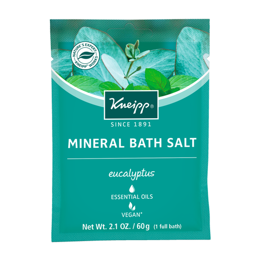 Kneipp Kneipp Eucalyptus Mineral Bath Salts 2.1 oz Bath Salts Dark Cyan