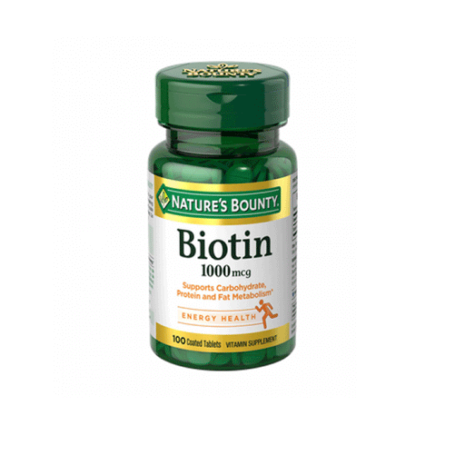 Nature's Bounty Nature's Bounty Biotin, 1000 Mcg, Coated Tablets Vitamins & Supplements White Smoke