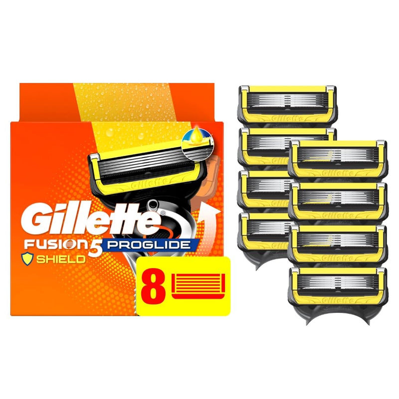 Gillette Gillette Fusion ProShield Men's Razor Blade Refills, 8 Count, Mens Razors / Blades Razors & Razor Blades White Smoke